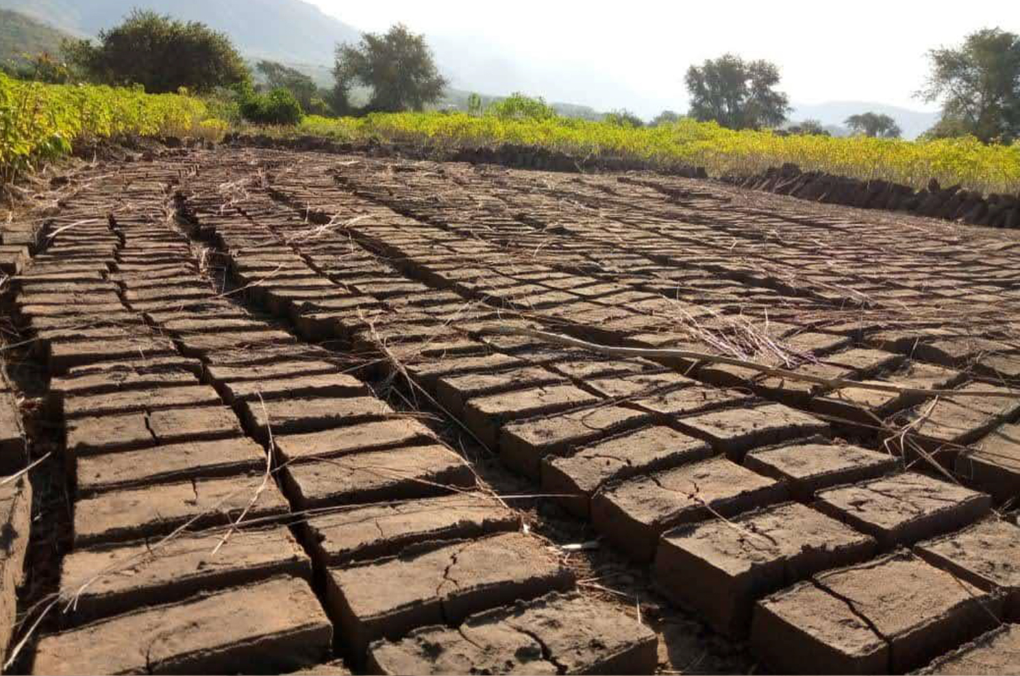 Gathering resources for construction